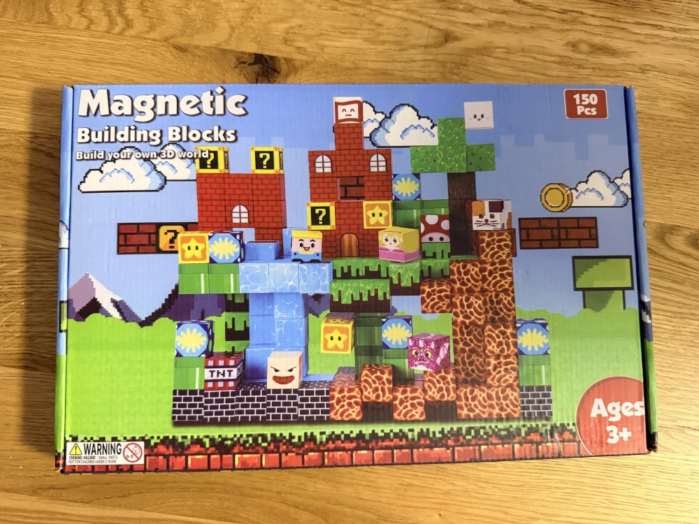 Magnetická stavebnice (150 ks) - Vlastní svět
