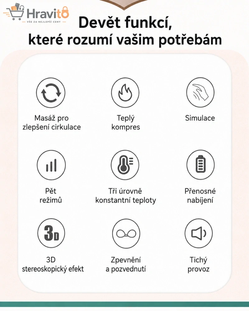Masážní podprsenka