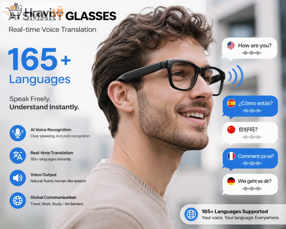 Chytré brýle - AI smart glasses
