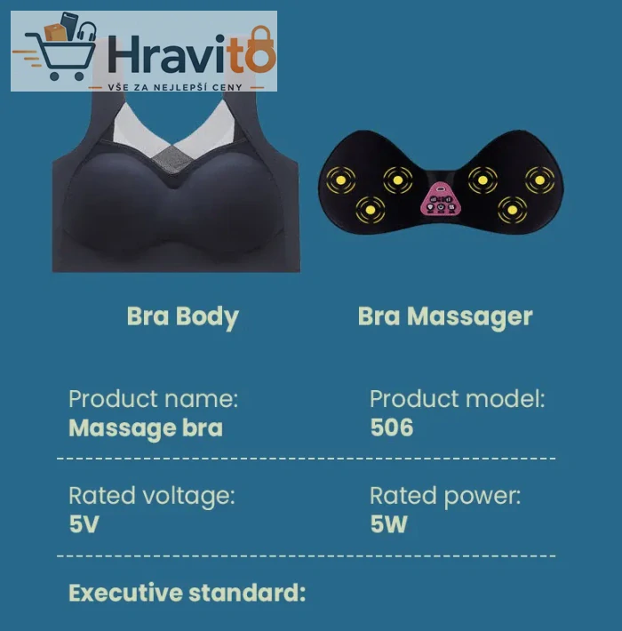 Masážní podprsenka