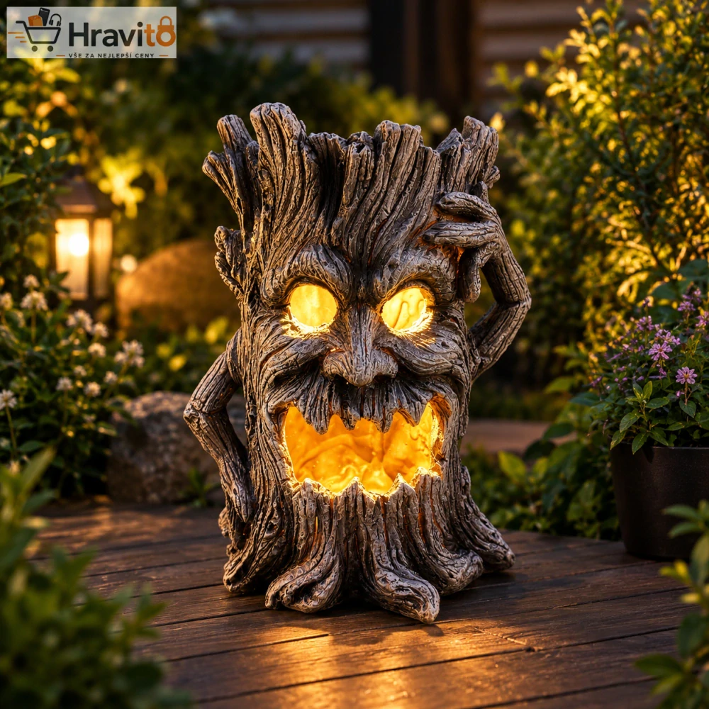 Halloweenský pařez