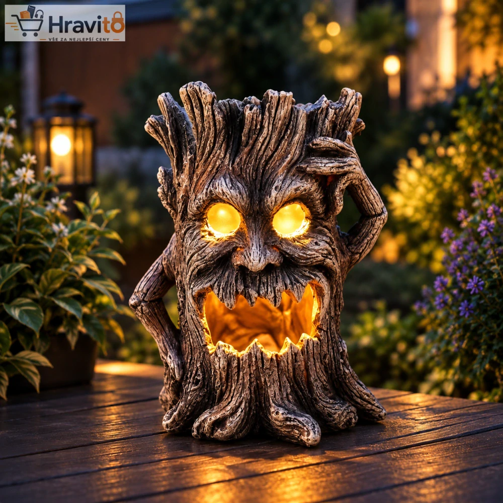 Halloweenský pařez